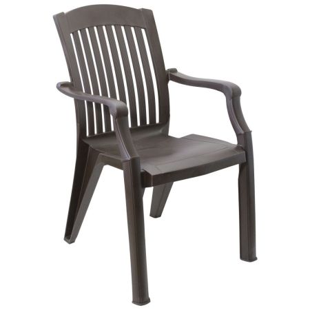 Кресло Элит, коричневое, 89*55*65см