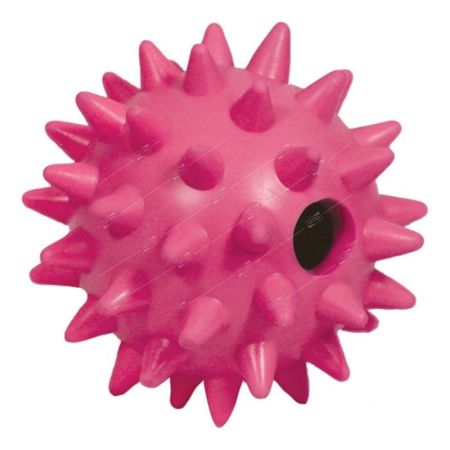 игрушка для собак из ц/литой резины "мяч игольчатый", d65мм,12191064 triol