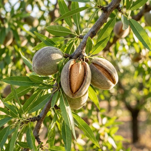 Миндаль обыкновенный Ferragnes 1/2 ШТАМБ с10 180/200 Prunus amygdalus (amandier) 1/2 Fusto (И)