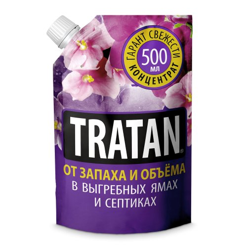 Средство от запаха и объема выгребных ям Тратан 0,5л дой-пак  (15)