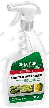 Средство от мха, плесени и лишайников с распылителем 750мл ИНТА-ВИР (6)