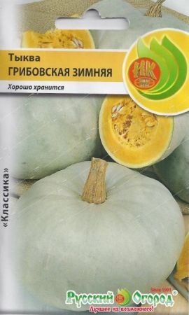 Тыква Грибовская Зимняя, семена Русский огород 2г