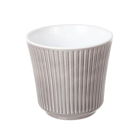 Кашпо керамическое Дельфи D14 серый 0331/0014/2512 Soendgen Keramik