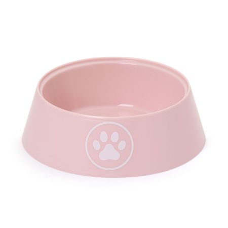 миска для кошек "лекси" 0,3л пластиковая розовая 