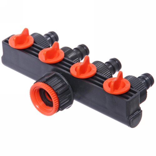 Распределитель на 4 канала 3/4", 4 штуцера ДоброСад (720-045)