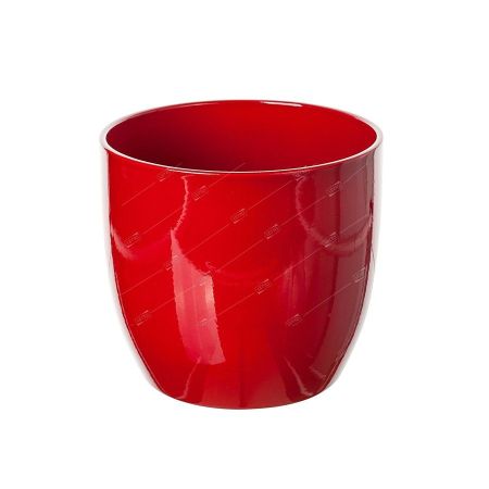 Кашпо керамическое Базель D14 красный 0069/ 0014/1582 Soendgen Keramik