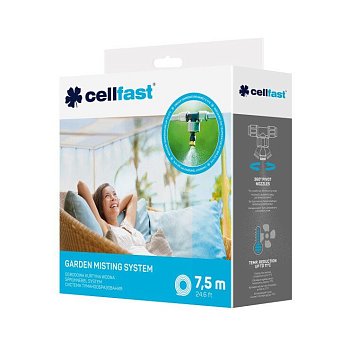 Шланг с системой туманообразования 7,5 м Cellfast (52-270) Польша