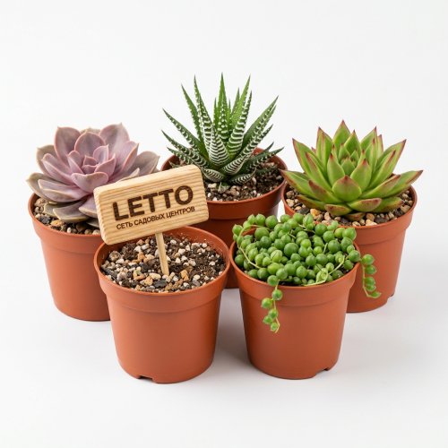 Суккуленты микс Succulentus mix d.7 (6)
