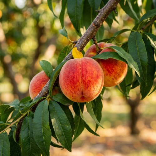 Персик Dixired (желтая мякоть) 1/2 ШТАМБ с10 180/200 Prunus persica Dixired 1/2 Fusto (И)