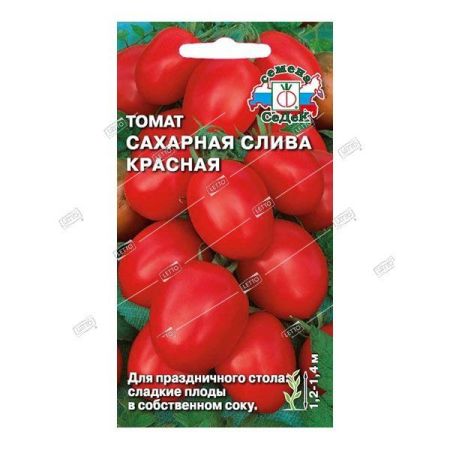 С/томат Сахарная Слива Красная Д скоросп.* 0,2г