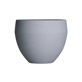 Кашпо файберстоун ГИРА АРКТИК ГРЕЙ, 60*51см, 120л, CONCRETIKA 
