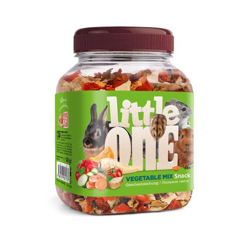 лакомство little one для грызунов овощная смесь, 140г