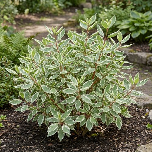 Дерен белый Gouchaultii с3 50/60 Cornus alba Gouchaultii (B)
