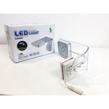 аквариумный светодиодный светильник d-3 ledx21,3, 8w, белый, 3 режима работы, aleas