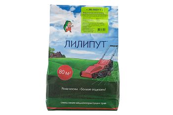 Газон для ленивых Лилипут,семена 2кг Зеленый ковер (8)