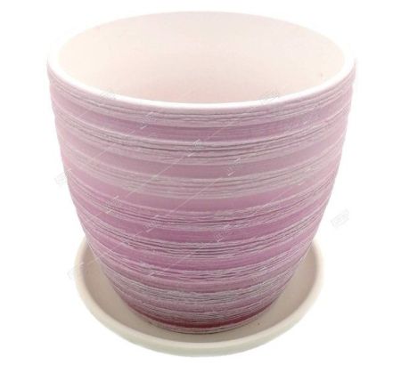Горшок керамический Букле №3 розовый крокус d-18 см 049921