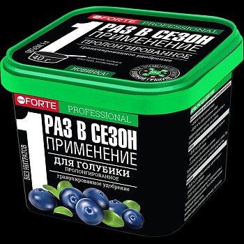 Удобрение для Голубики с биодоступным кремнием 1л ведро Бона Форте (12) 