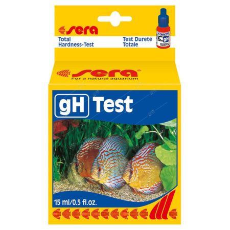 тест для воды gh-test общая жесткость 15мл, sera