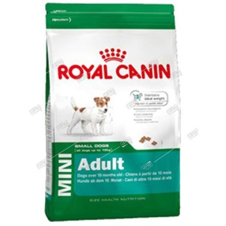 royal canin корм для собак мини эдалт для мелких пород от 10 мес-8 лет 8кг 