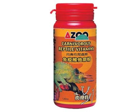 кондиционер "витамины для плотоядных рептилий" 120мл (az17203) azoo