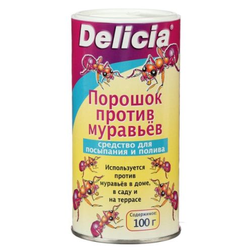 Порошок-приманка от муравьев ДЕЛИСИЯ 100г (20) 