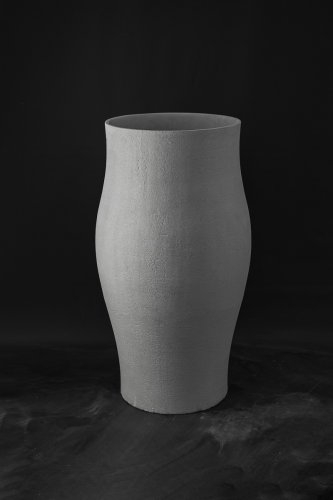 Горшок керамобетон Луна 03-XL, белый, 70*90см, 155л