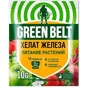 Удобрение Хелат Железа пакет 10г Грин Бэлт (50/100)