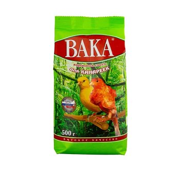 Корм для канареек 500г ВАКА "ВК " 