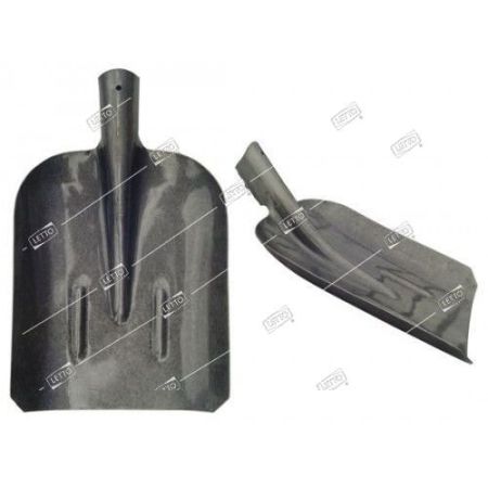 Лопата Совковая с ребром жесткости Рельсовая  сталь без черенка(12) 523