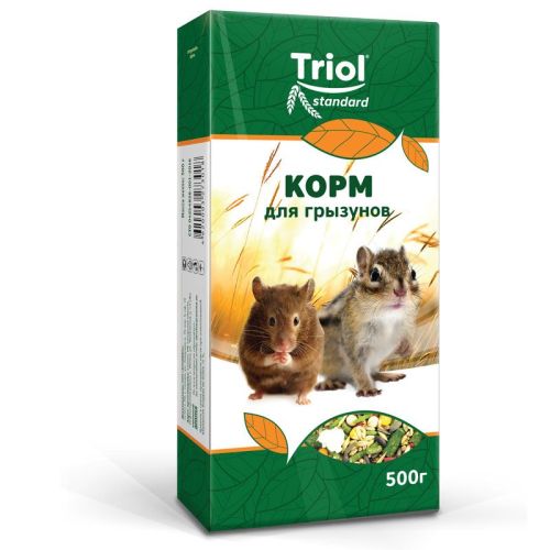 корм тriol standard для грызунов, 500г