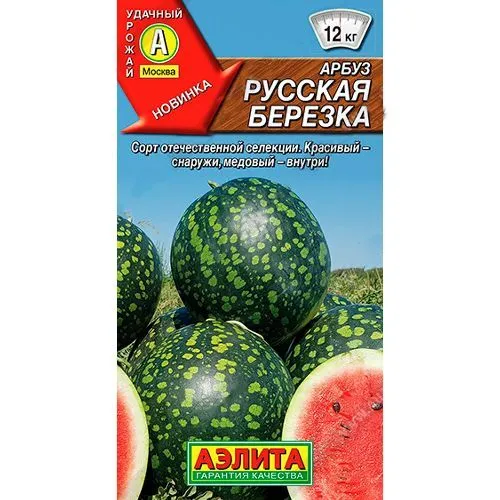 А/арбуз Русская березка сред,пл.12кг *1г Новинка22